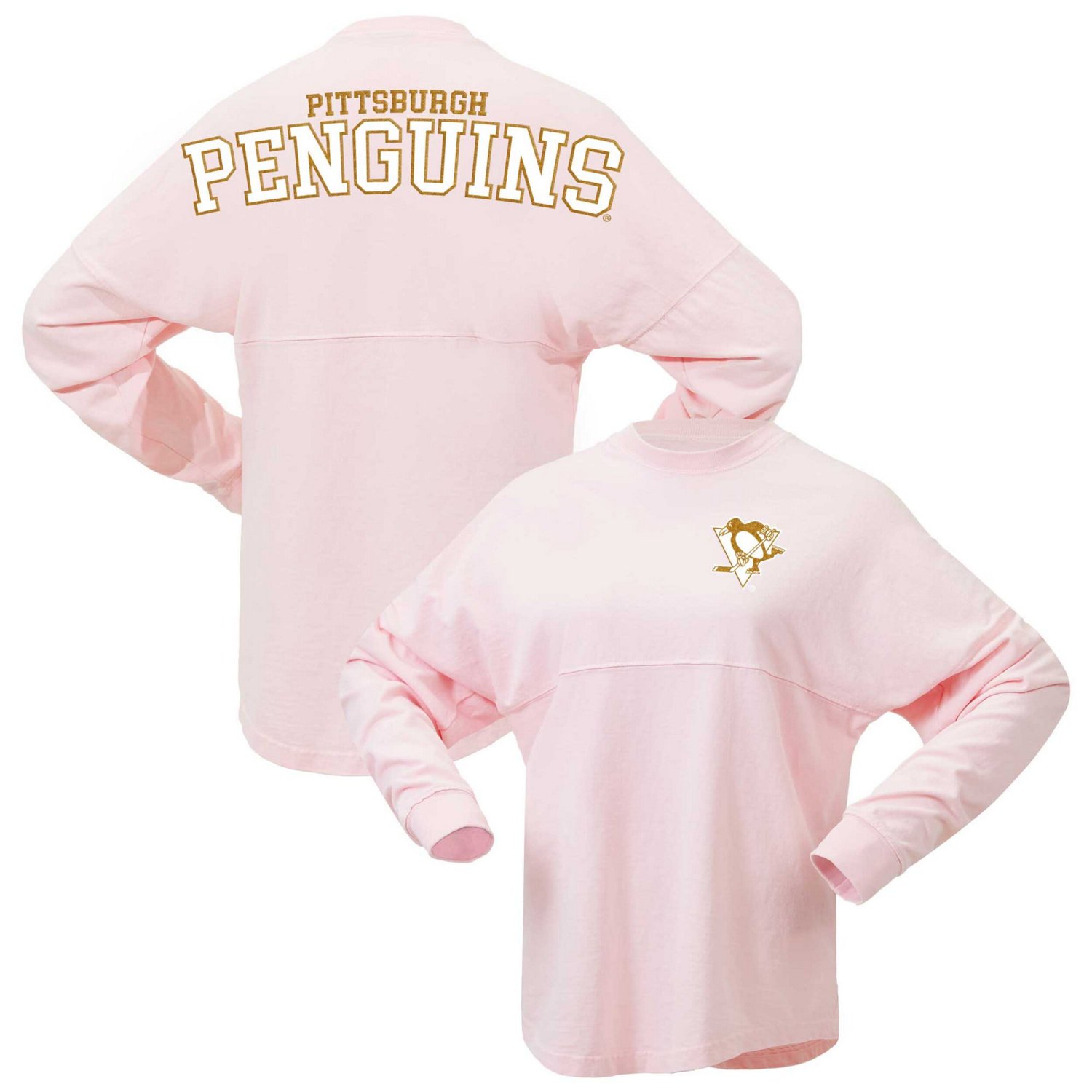 Fanatics Pittsburgh Penguins Spirit Jersey Long Sleeve T-Shirt