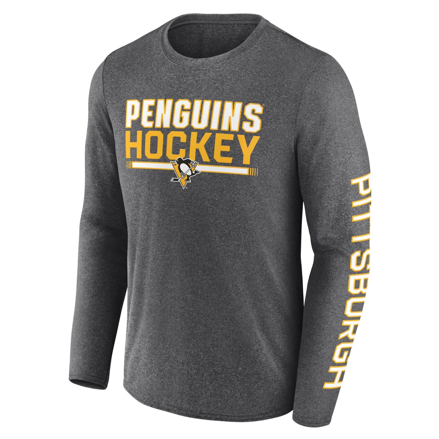 Fanatics Pittsburgh Penguins Sweep Iconic Synthetic Long Sleeve T-Shirt - view number 2