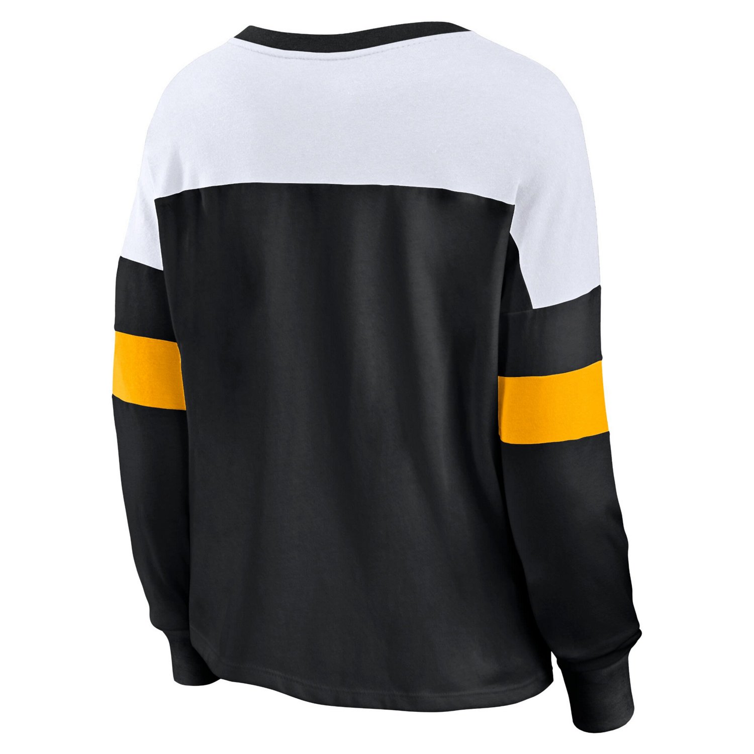 Fanatics Pittsburgh Penguins Take the Shot Long Sleeve Lace-Up V-Neck T-Shirt