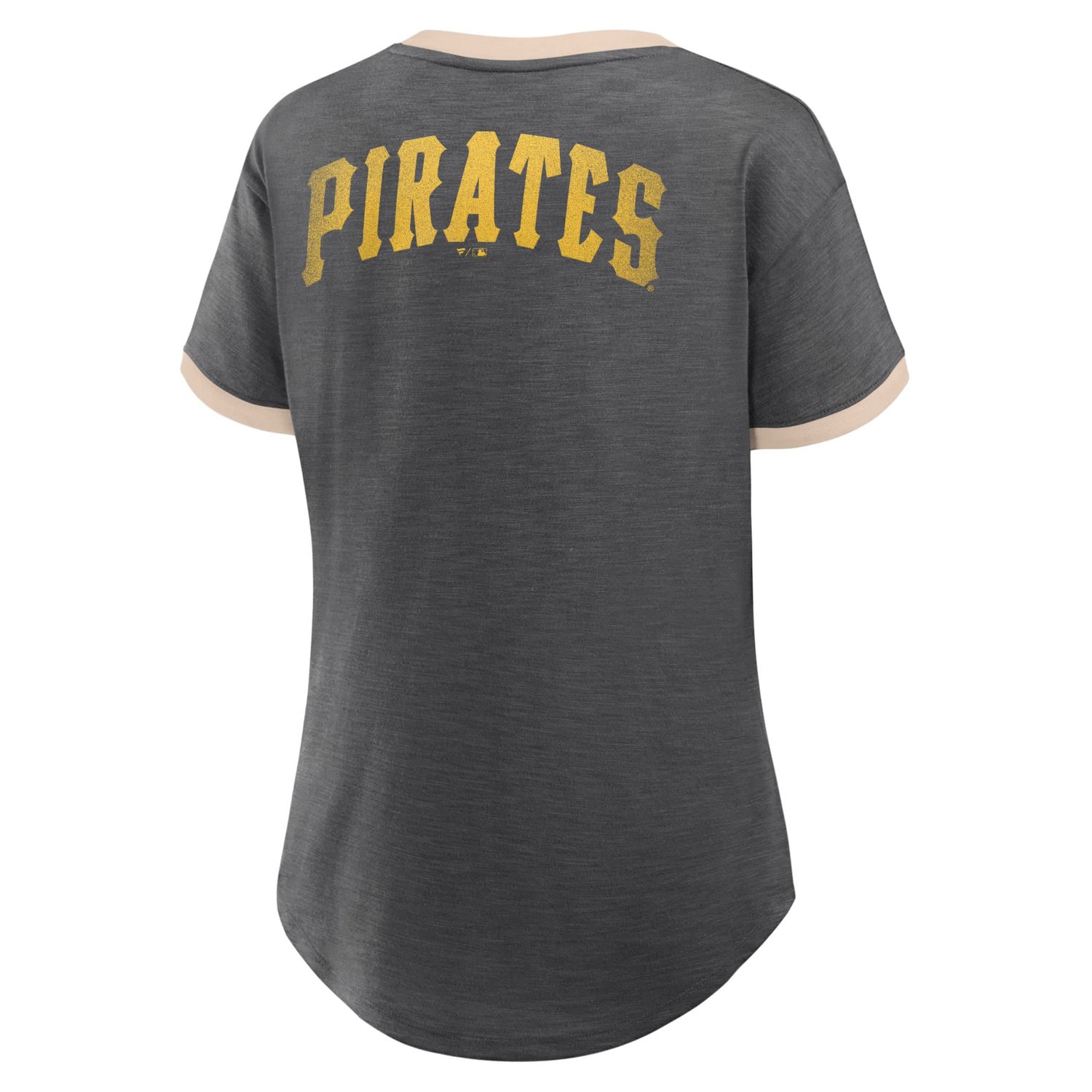 Fanatics Pittsburgh Pirates Binge Worthy Stadium Slub V-Neck T-Shirt                                                             - view number 3