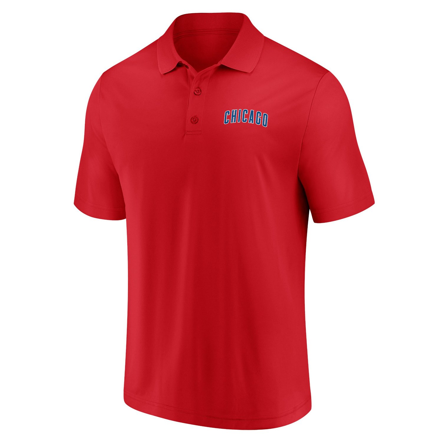 Fanatics /Red Chicago Cubs Dueling Logos Polo Combo Set - view number 4