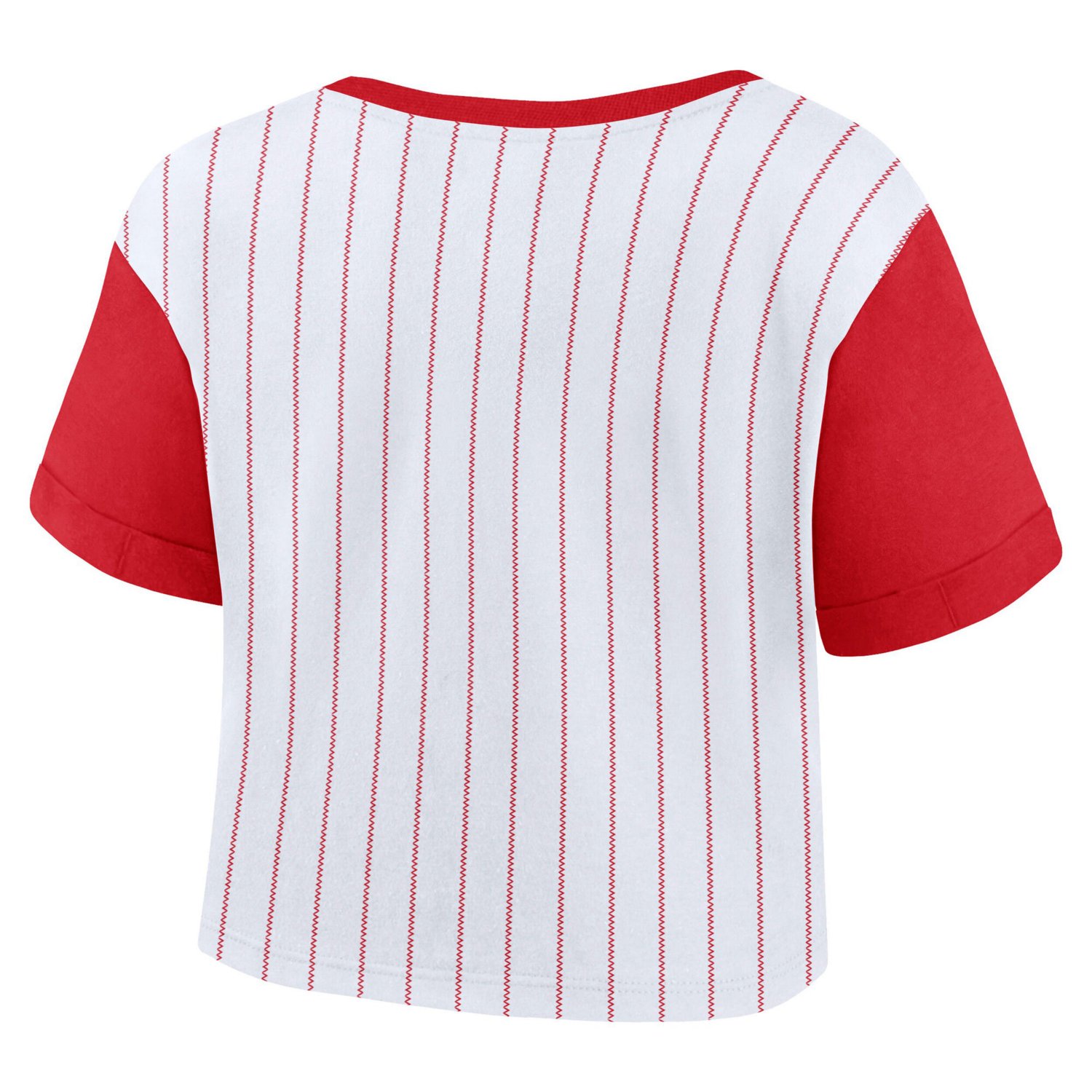 Fanatics Red St Louis Cardinals Large Logo Cropped T-Shirt - view number 3