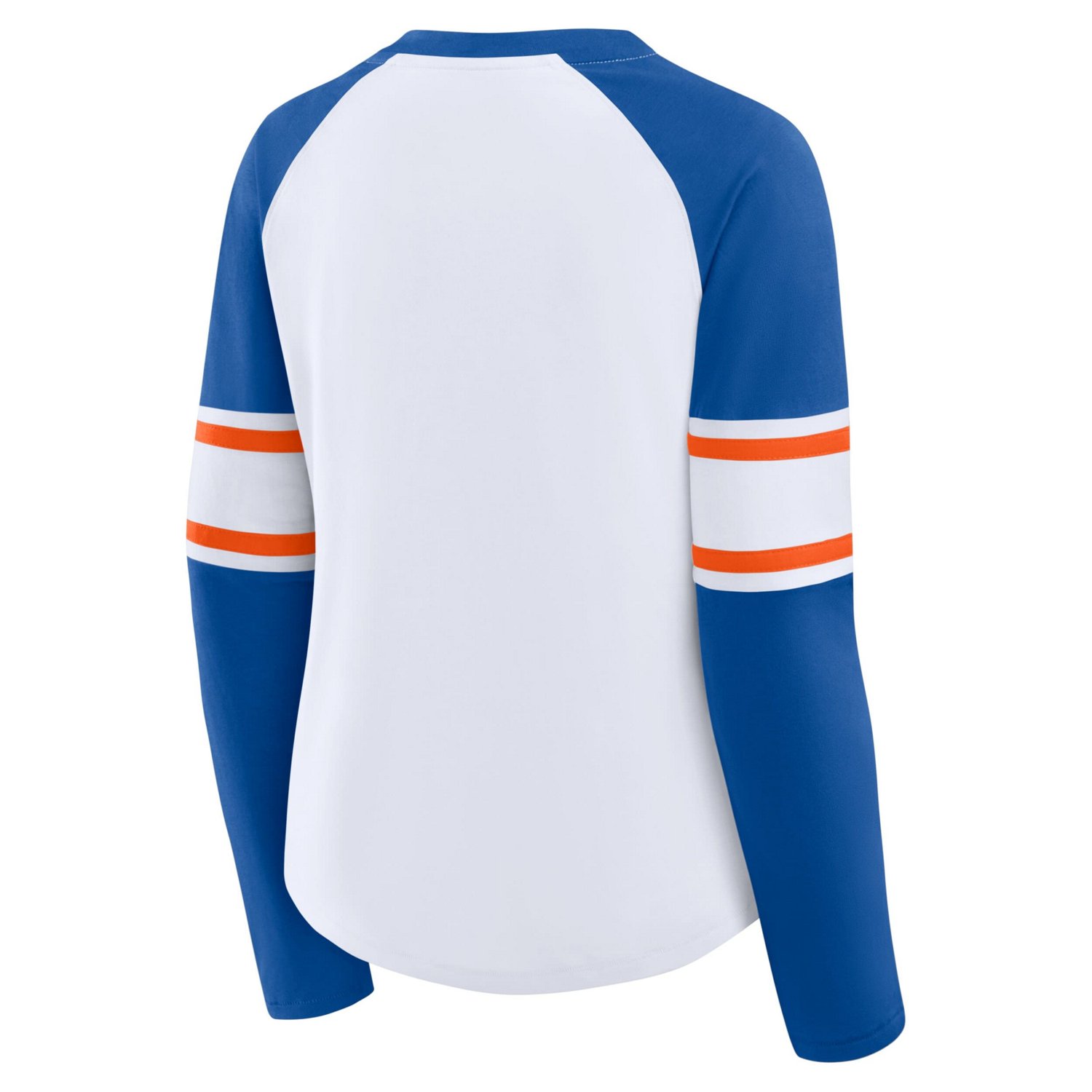 Fanatics Royal New York Mets Blitz Package Raglan Lace-Up V-Neck Long Sleeve T-Shirt - view number 3
