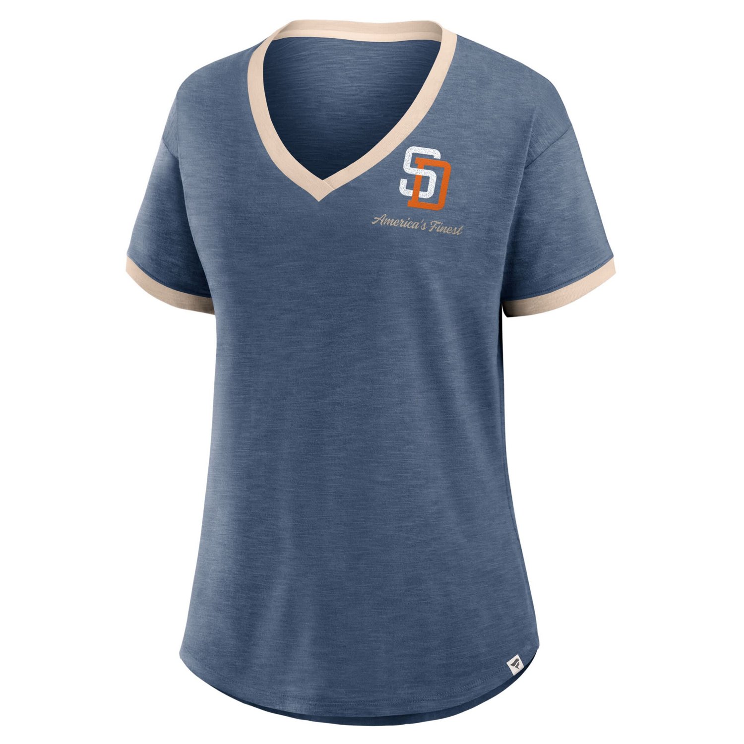 Fanatics San Diego Padres Binge Worthy Stadium Slub V-Neck T-Shirt                                                               - view number 2