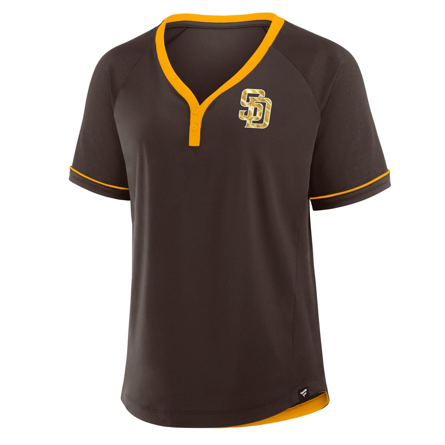 Fanatics San Diego Padres League Diva Star Raglan V-Neck T-Shirt - view number 2