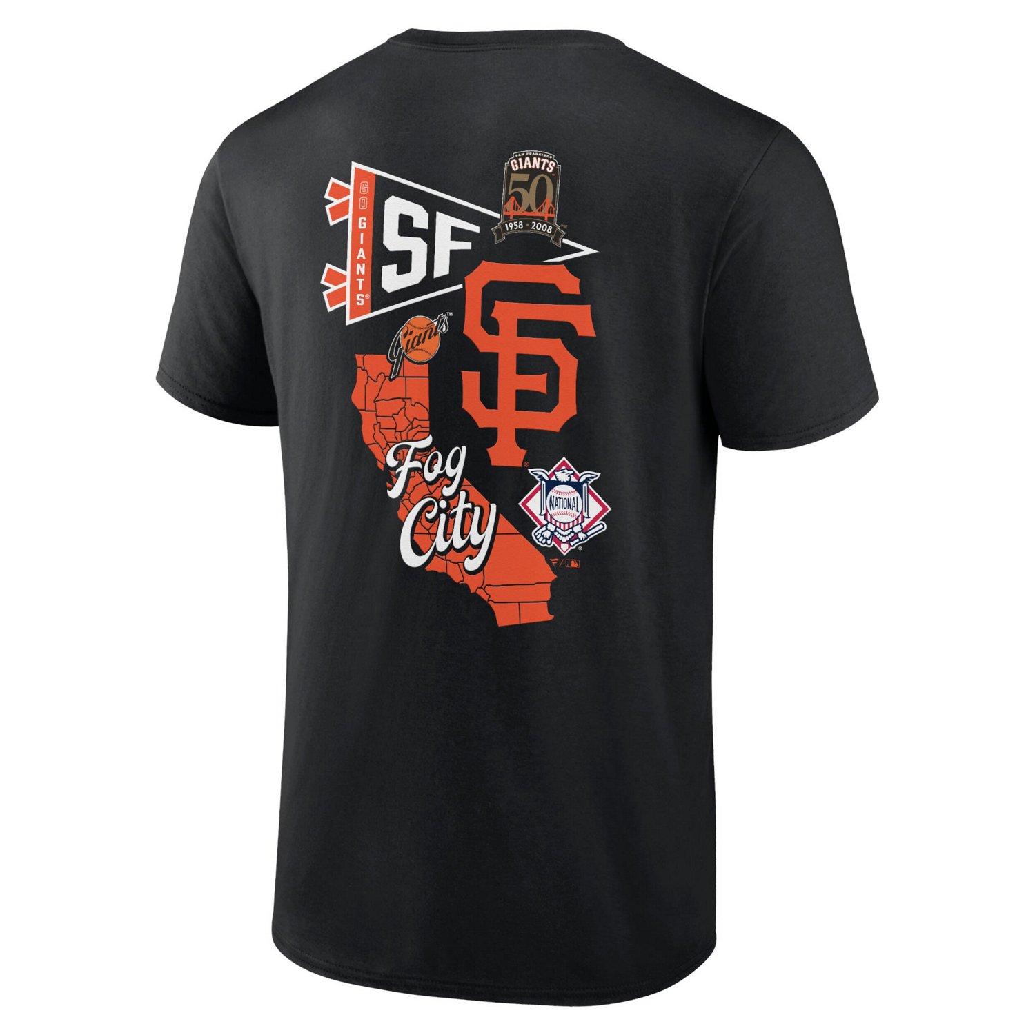 Fanatics San Francisco Giants Split Zone T-Shirt - view number 3