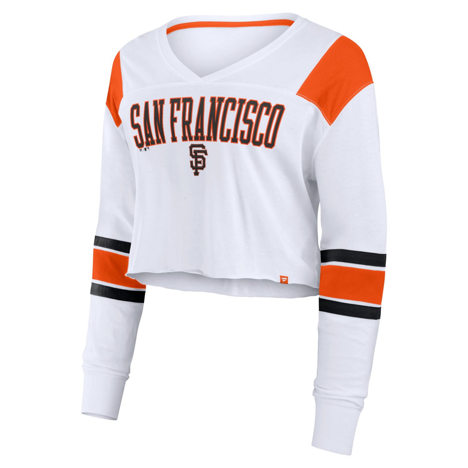 Fanatics San Francisco Giants Stretch Cropped Fashion Long Sleeve T-Shirt - view number 2