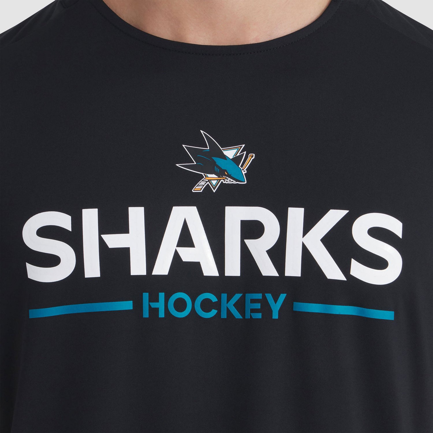 Fanatics San Jose Sharks Authentic Pro Rink Tech T-Shirt - view number 4