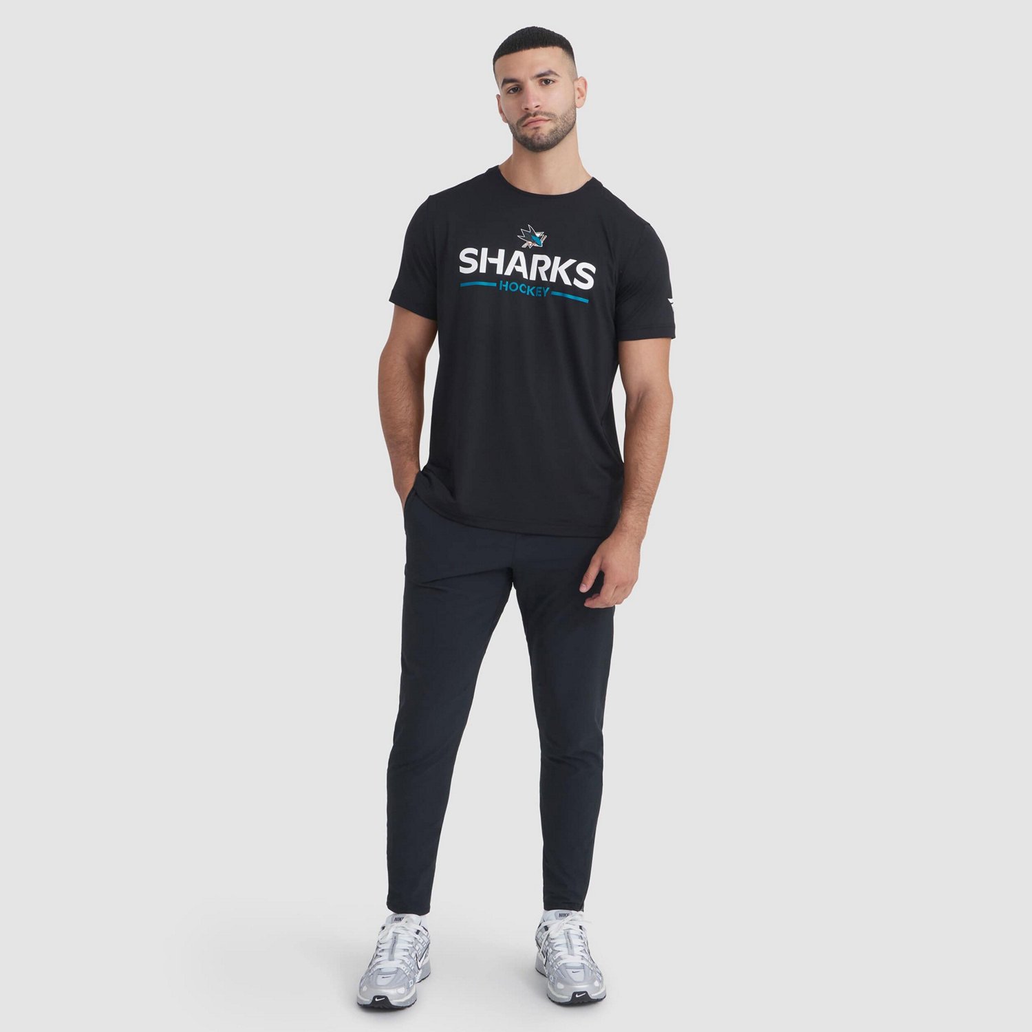 Fanatics San Jose Sharks Authentic Pro Rink Tech T-Shirt - view number 3