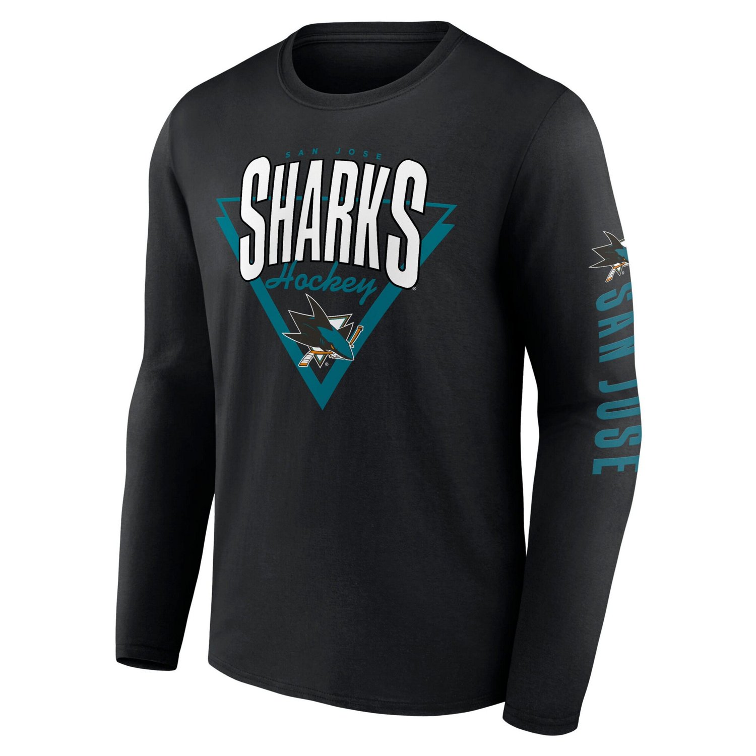Fanatics San Jose Sharks Headline Long Sleeve T-Shirt - view number 2