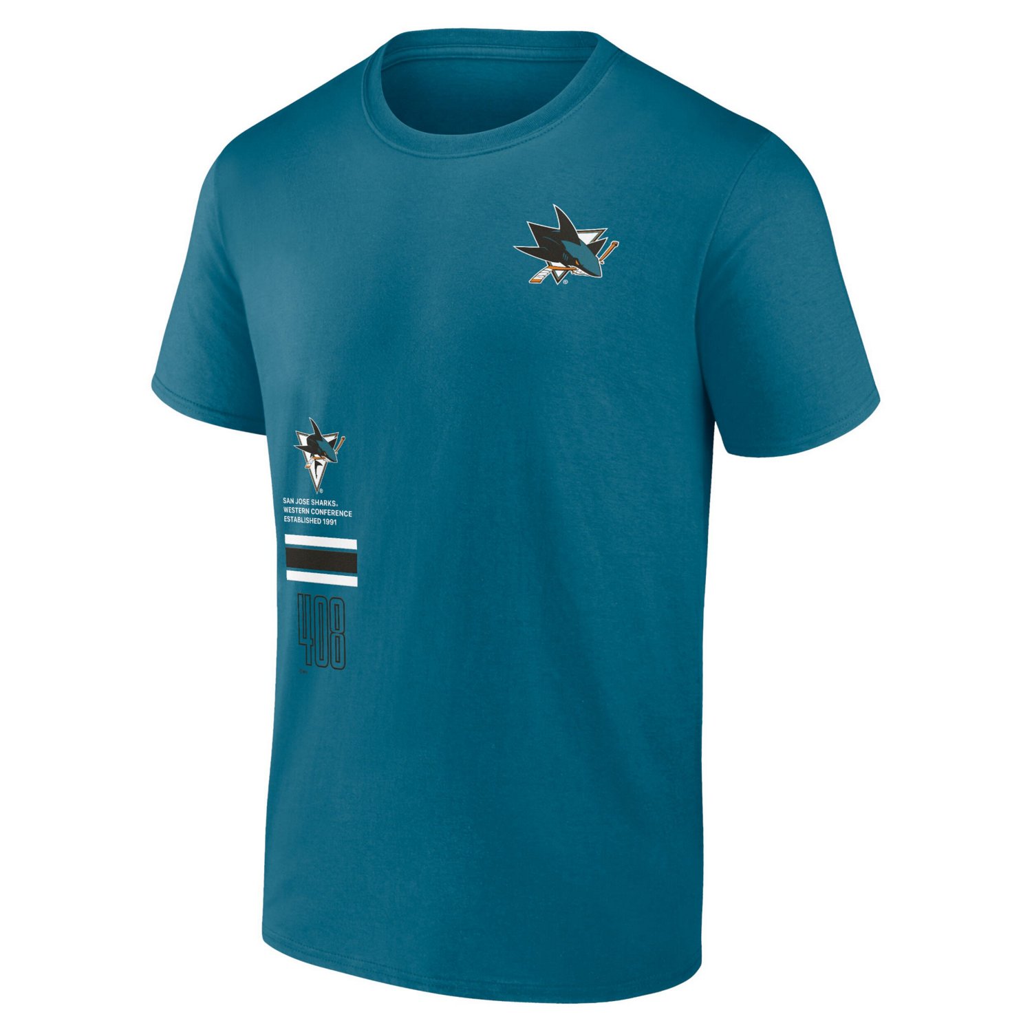 Fanatics San Jose Sharks Represent T-Shirt
