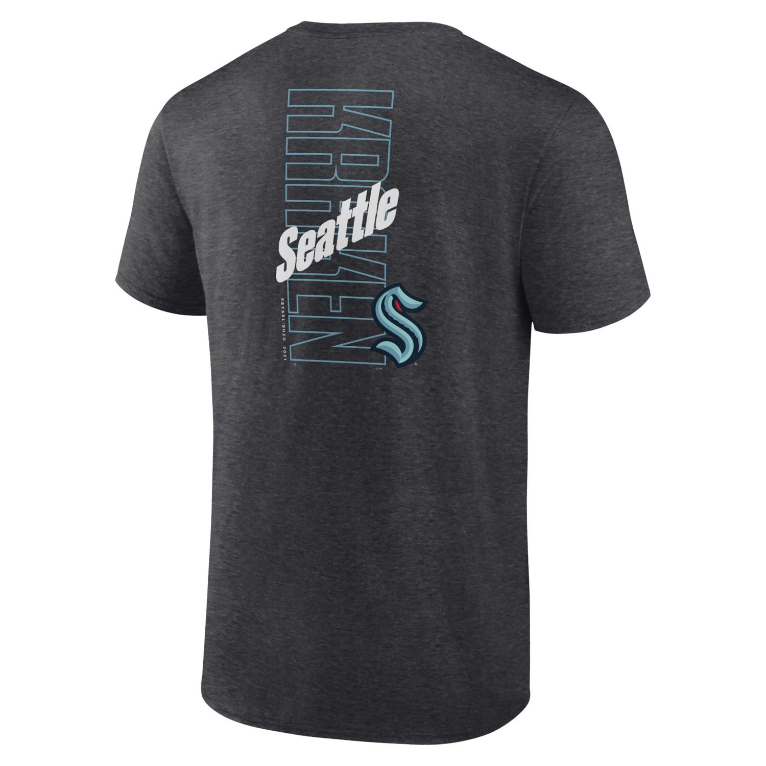 Fanatics Seattle Kraken Backbone T-Shirt - view number 3