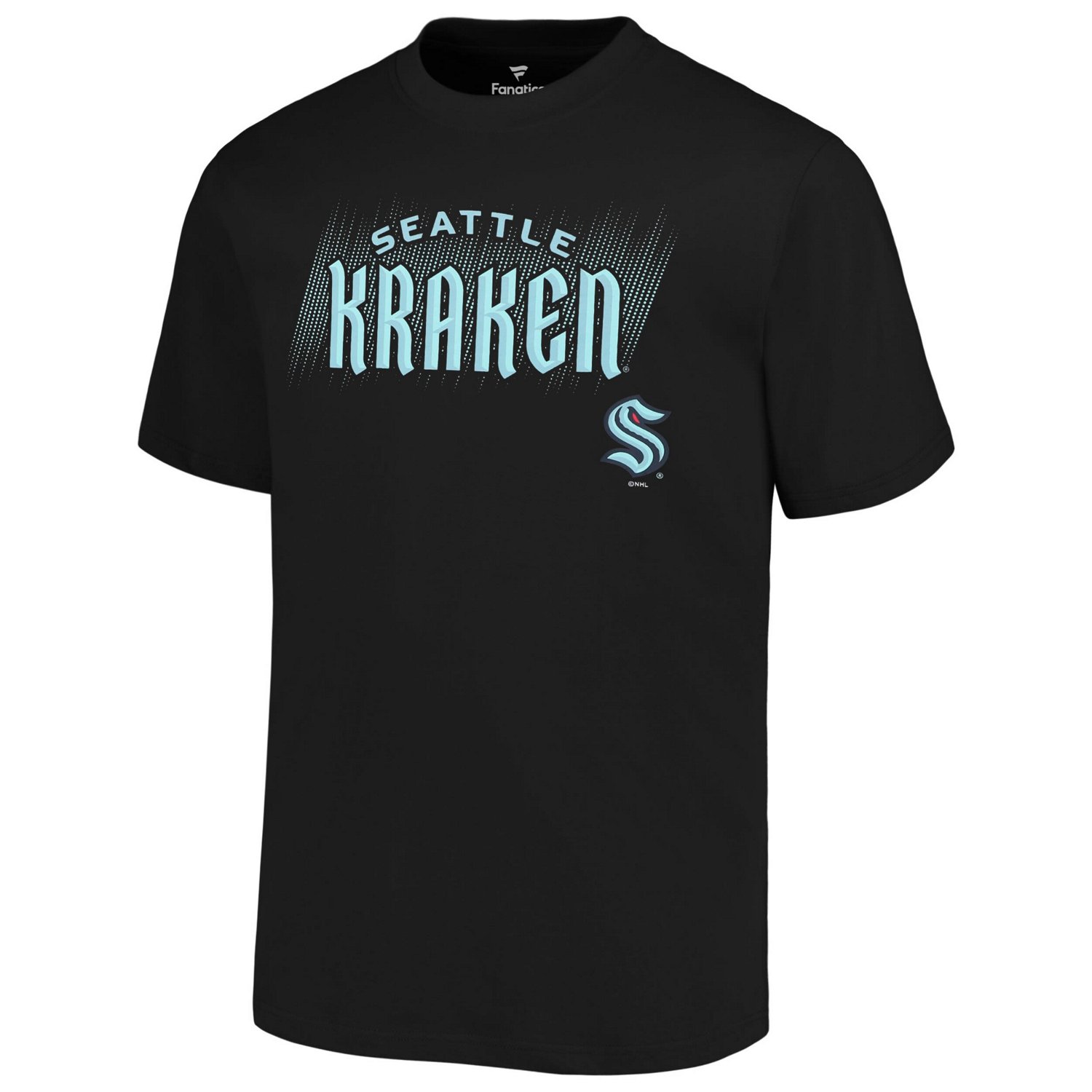 Fanatics Seattle Kraken Big  Tall Wordmark T-Shirt                                                                               - view number 2