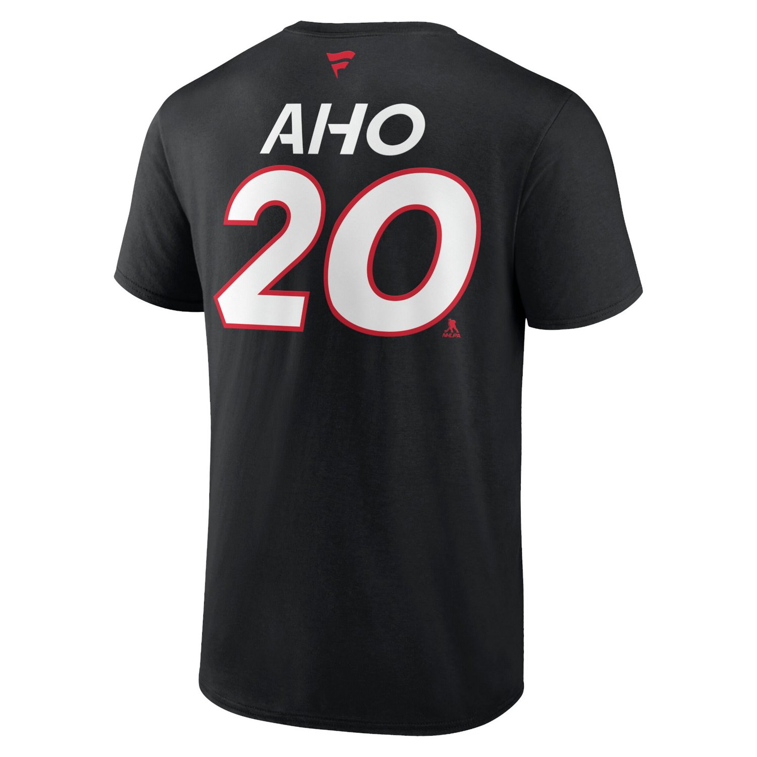 Fanatics Sebastian Aho Carolina Hurricanes Authentic Pro Prime Name  Number T-Shirt                                              - view number 3