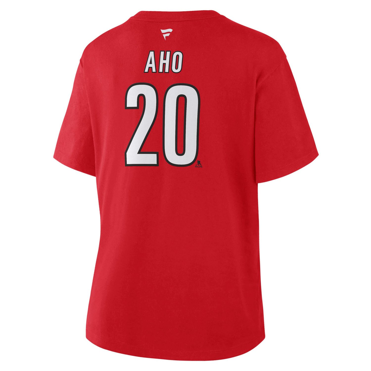 Fanatics Sebastian Aho Carolina Hurricanes Authentic Stack Name  Number T-Shirt - view number 3