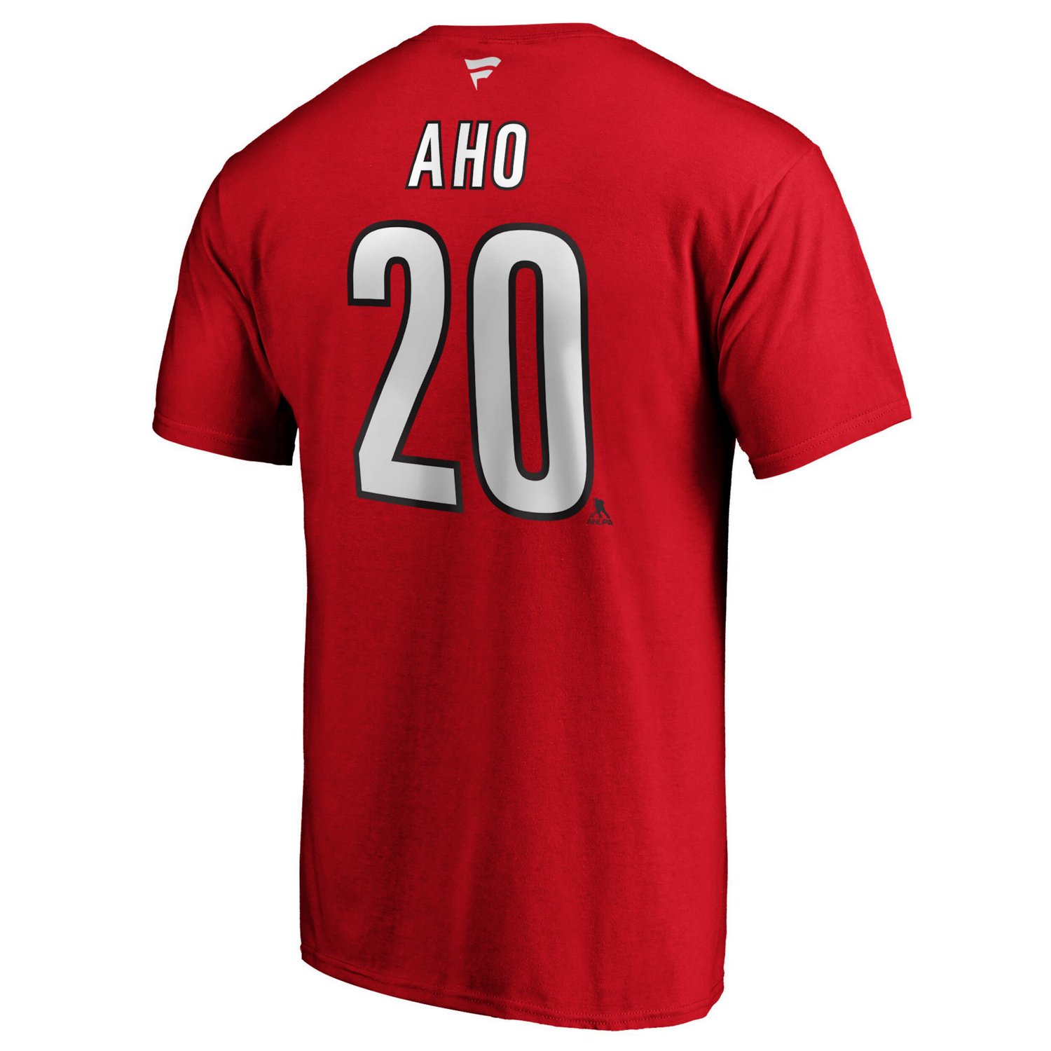 Fanatics Sebastian Aho Carolina Hurricanes Team Authentic Stack Name  Number T-Shirt - view number 3