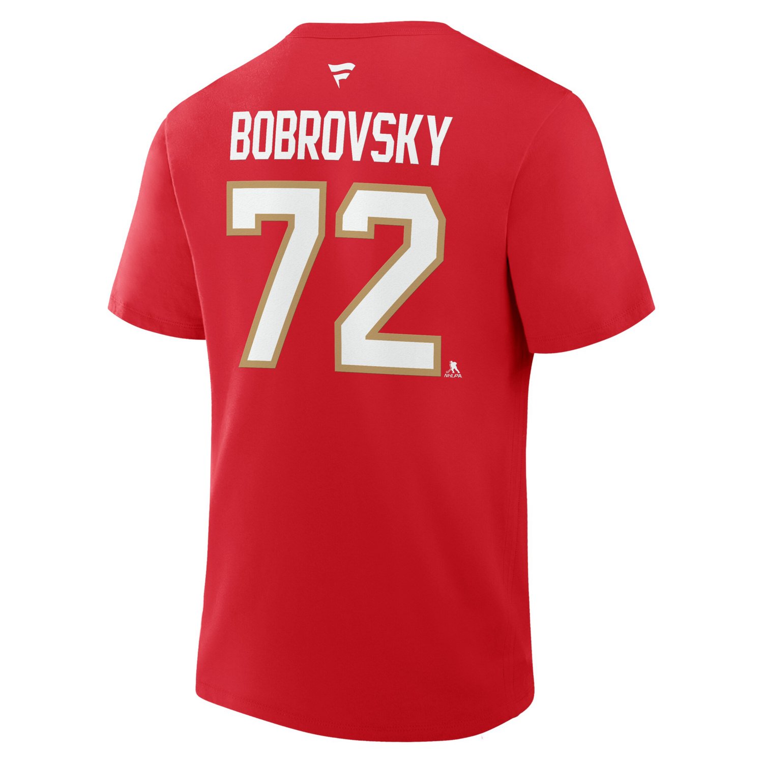 Fanatics Sergei Bobrovsky Florida Panthers Authentic Stack Name  Number T-Shirt - view number 3