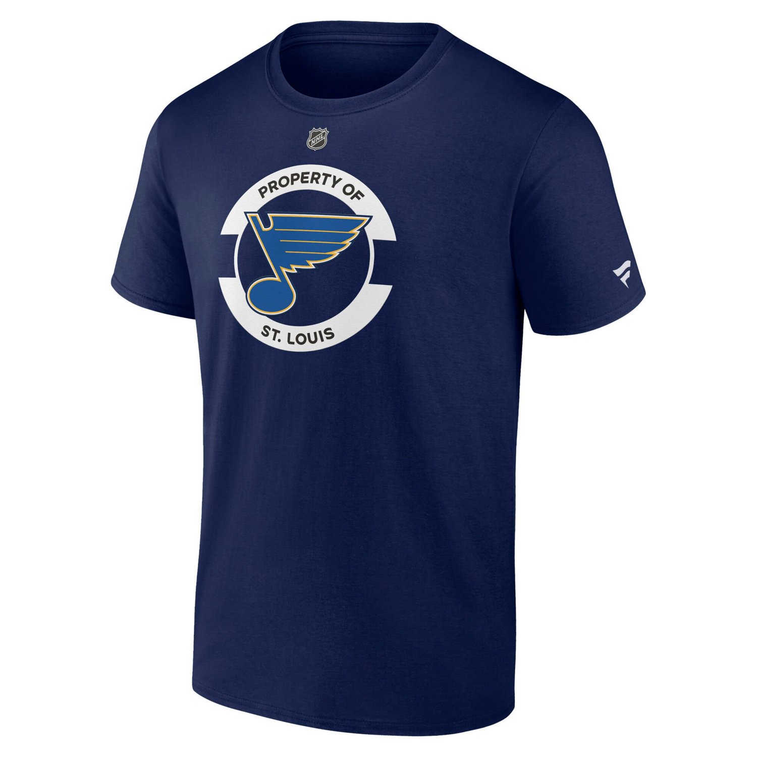 Fanatics St Louis Blues Authentic Pro Core Secondary T-Shirt                                                                     - view number 2