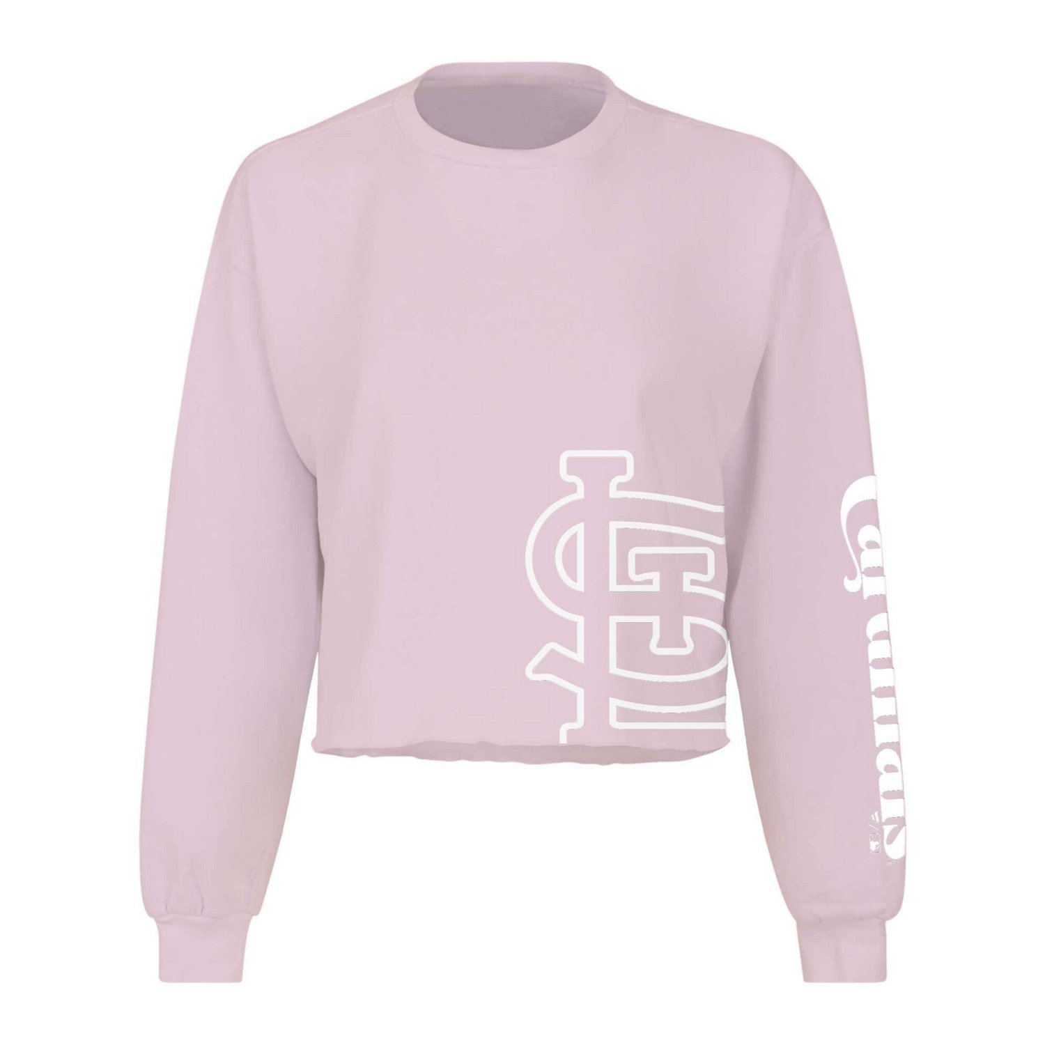 Fanatics St Louis Cardinals Cropped Slouchy Long Sleeve T-Shirt - view number 2