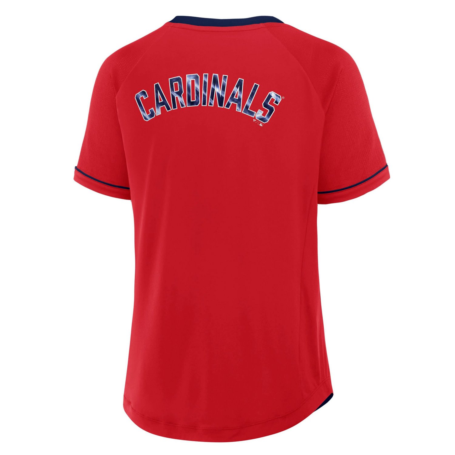 Fanatics St Louis Cardinals League Diva Star Raglan V-Neck T-Shirt - view number 3