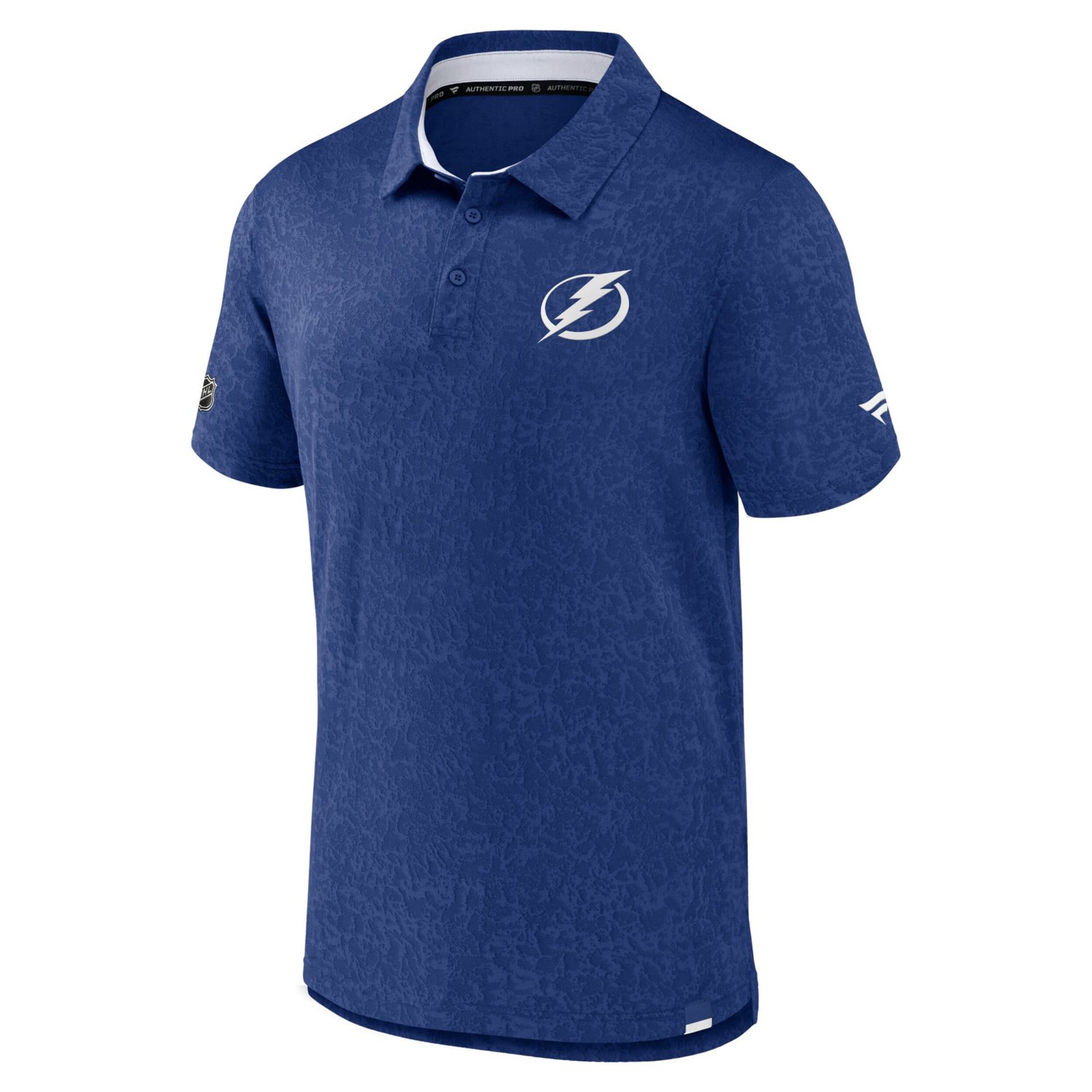 Fanatics Tampa Bay Lightning Authentic Pro Jacquard Polo - view number 2