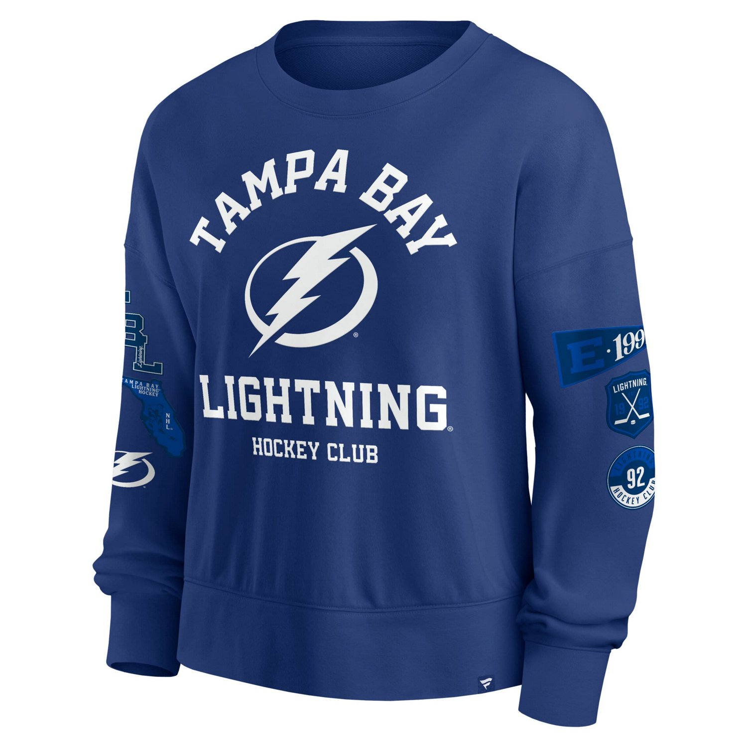 Fanatics Tampa Bay Lightning Go Team Pullover Sweatshirt                                                                         - view number 2
