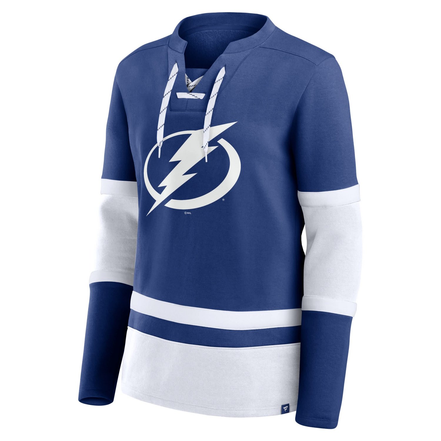 Fanatics Tampa Bay Lightning Prime Time Lace-Up Long Sleeve T-Shirt - view number 2
