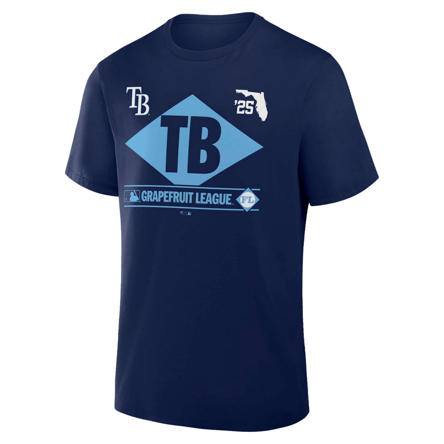 Fanatics Tampa Bay Rays 2025 Spring Training Grapefruit League True Icon T-Shirt - view number 2