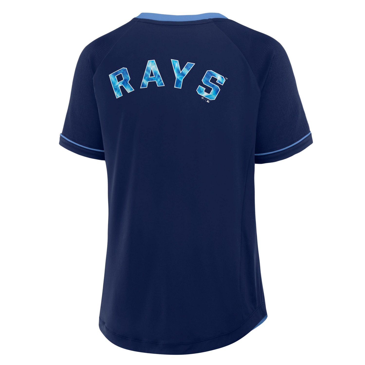 Fanatics Tampa Bay Rays League Diva Star Raglan V-Neck T-Shirt - view number 3