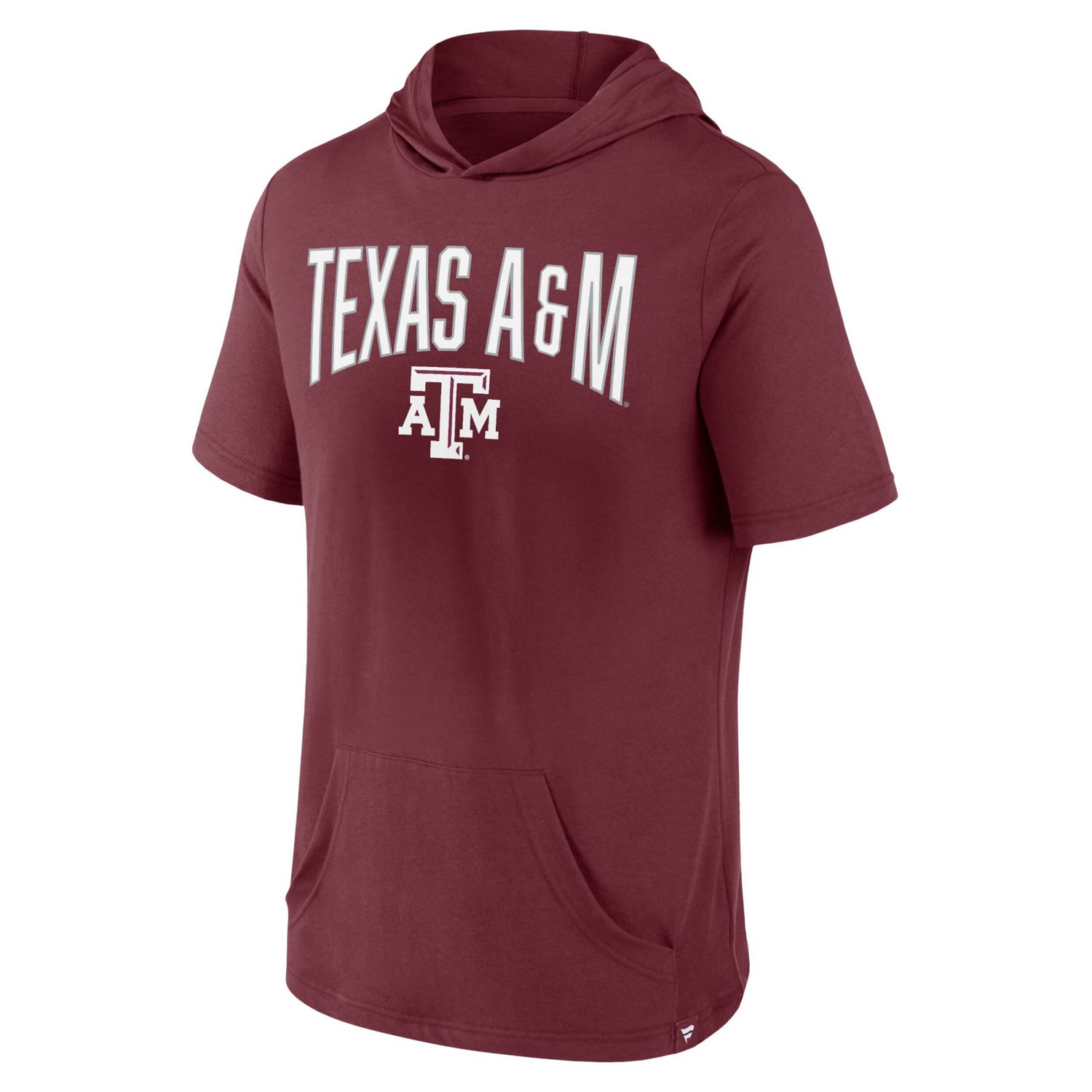 Fanatics Texas AM Aggies Outline Lower Arch Hoodie T-Shirt                                                                       - view number 2