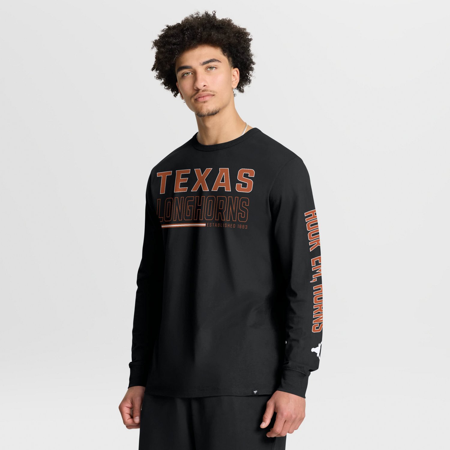 Fanatics Texas Longhorns Quad Fuel The Fire Long Sleeve T-Shirt