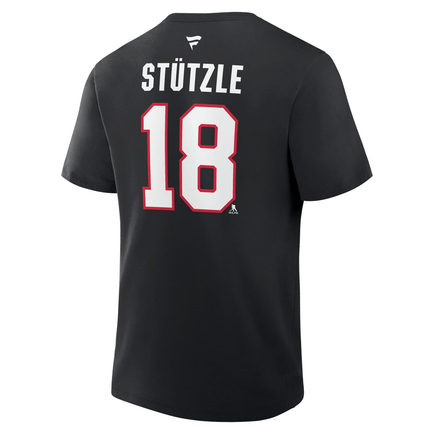 Fanatics Tim Stutzle Ottawa Senators Authentic Stack Name  Number T-Shirt - view number 2