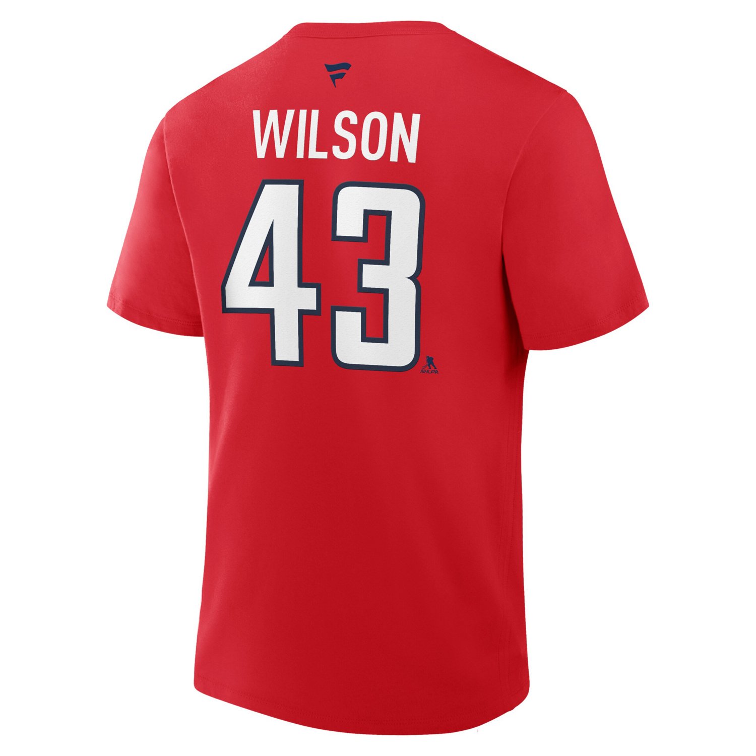 Fanatics Tom Wilson Washington Capitals Authentic Stack Name  Number T-Shirt - view number 3