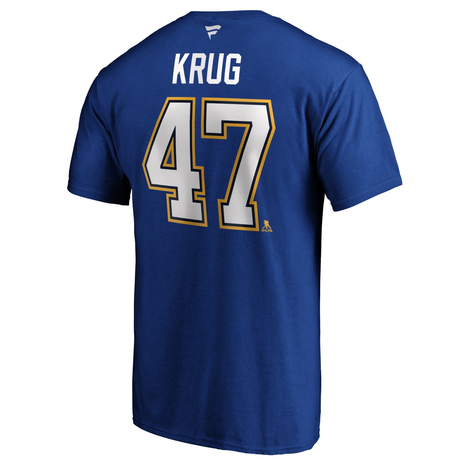 Fanatics Torey Krug St Louis s Authentic Stack Name  Number T-Shirt                                                              - view number 3