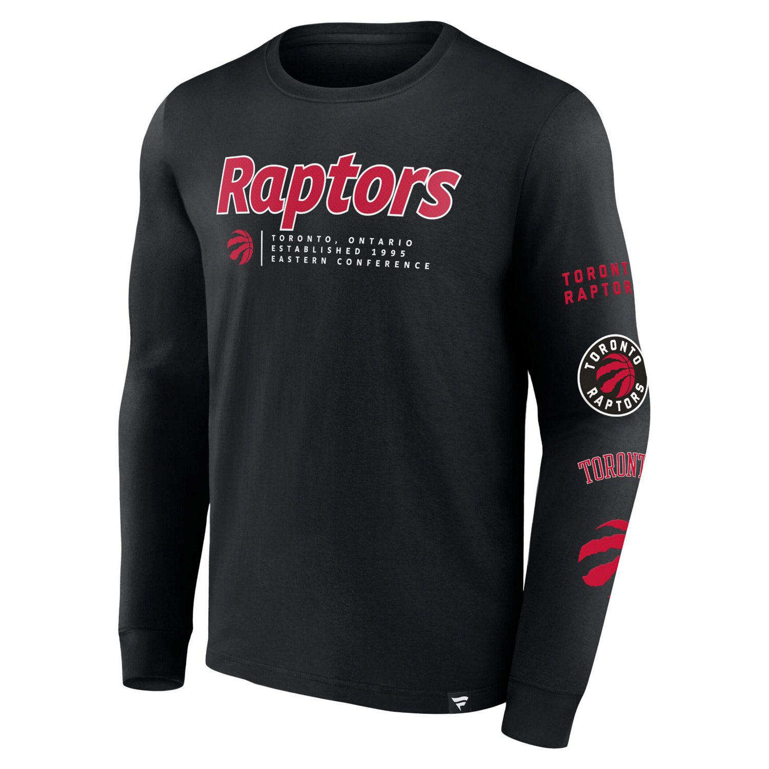 Fanatics Toronto Raptors Baseline Long Sleeve T-Shirt                                                                            - view number 2