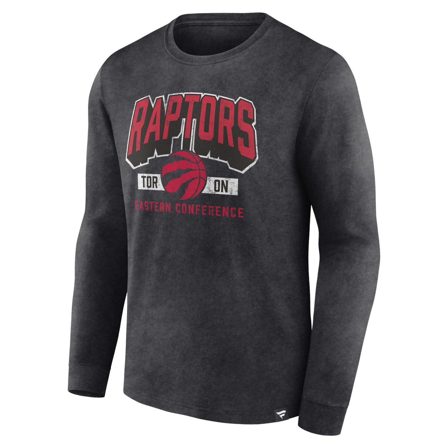 Fanatics Toronto Raptors Front Court Press Snow Wash Long Sleeve T-Shirt - view number 2