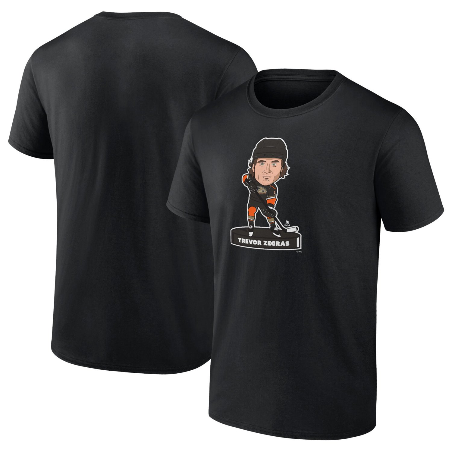 Fanatics Trevor Zegras Anaheim Ducks Player Bobblehead T-Shirt