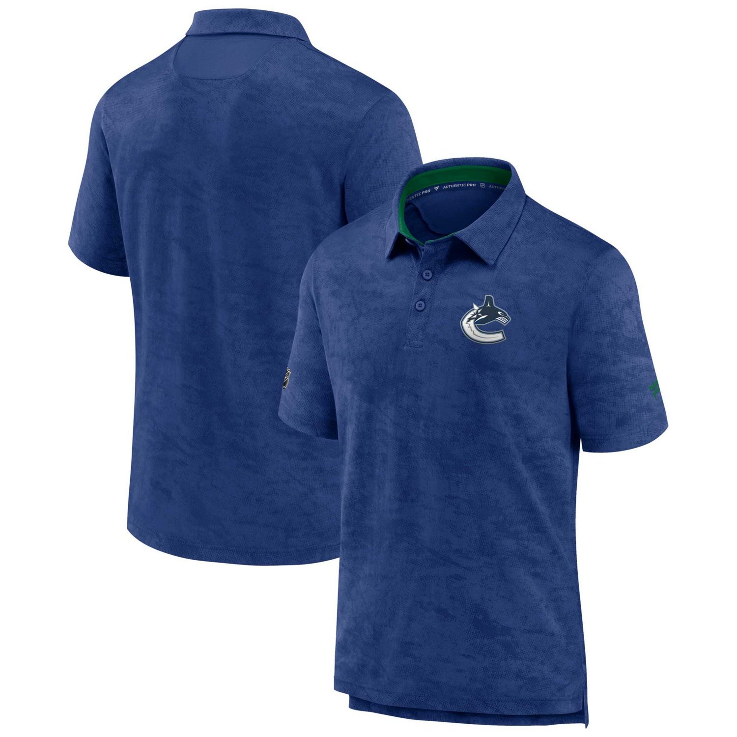 Fanatics Vancouver Canucks Authentic Pro Rink Polo