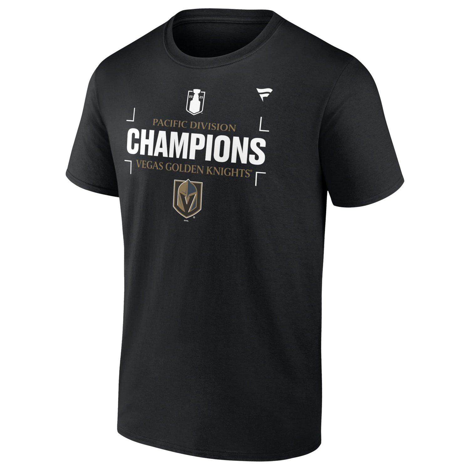 Fanatics Vegas Golden Knights 2025 Pacific Division Champions T-Shirt - view number 2