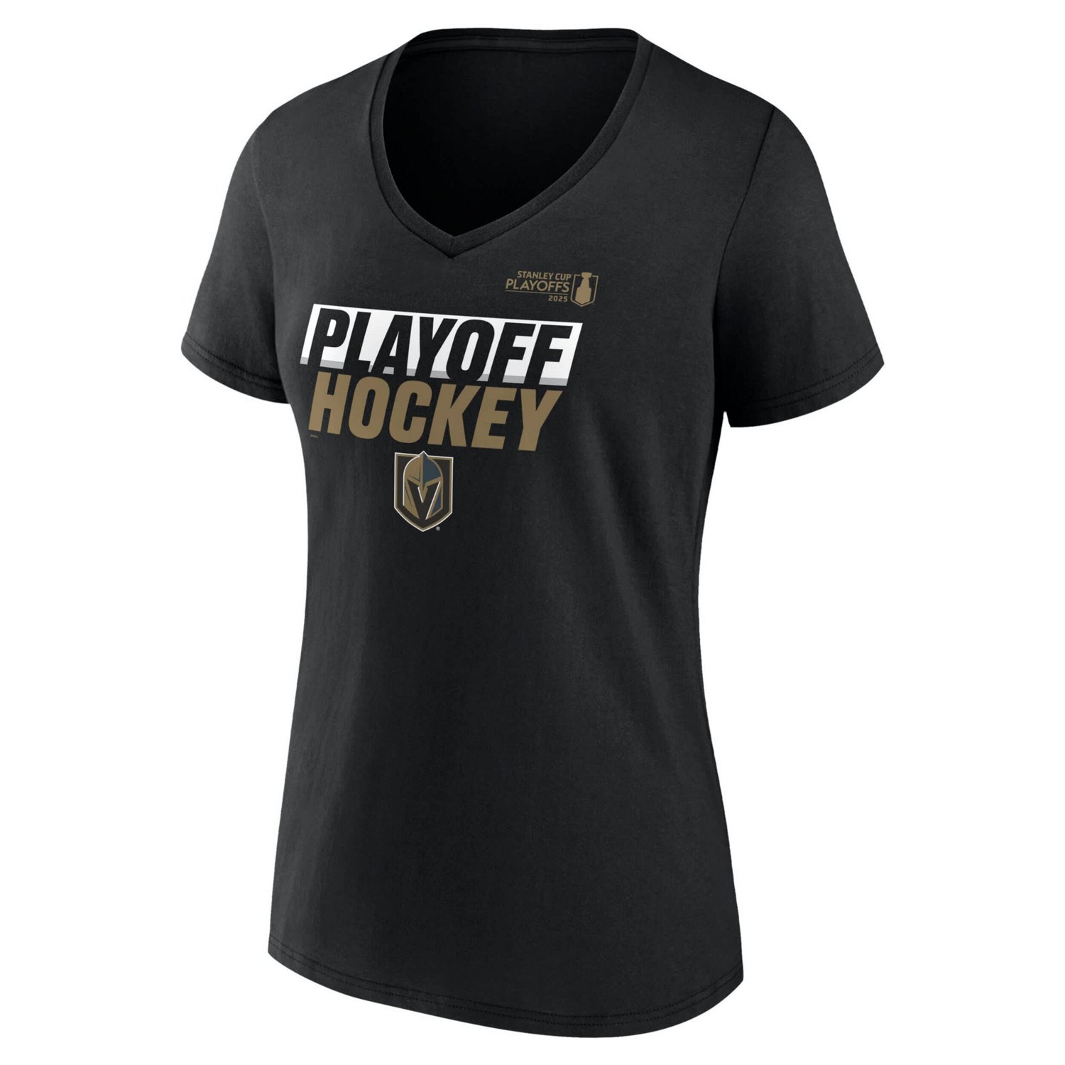 Fanatics Vegas Golden Knights 2025 Stanley Cup Playoffs Breakout V-Neck T-Shirt - view number 2