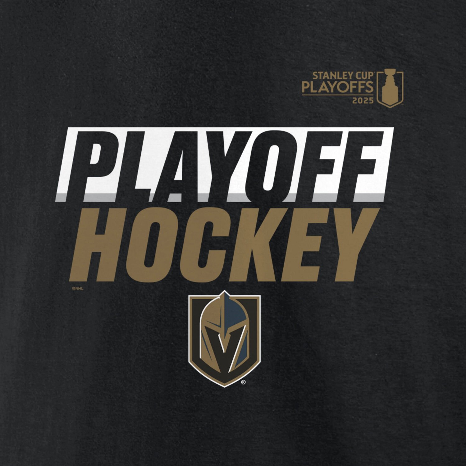 Fanatics Vegas Golden Knights 2025 Stanley Cup Playoffs Breakout V-Neck T-Shirt - view number 4