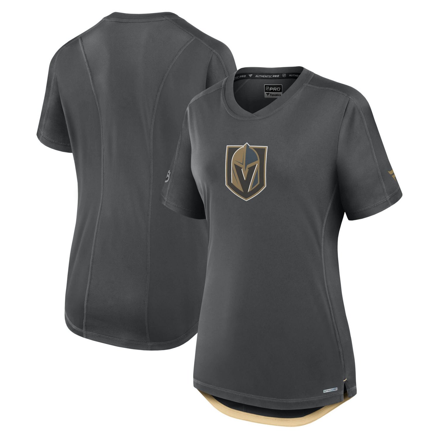 Fanatics Vegas Golden Knights Authentic Pro Rink Tech T-Shirt