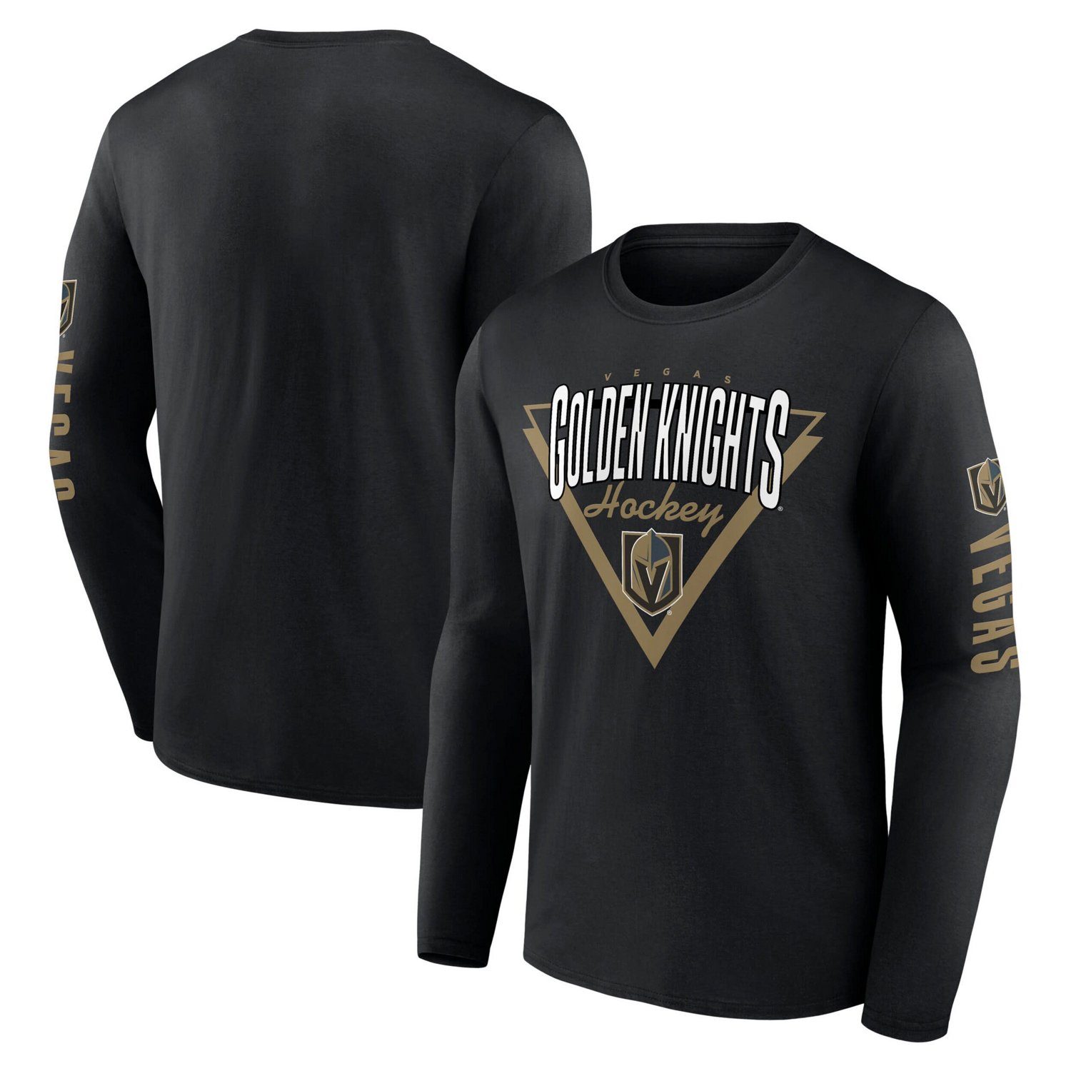 Fanatics Vegas Golden Knights Headline Long Sleeve T-Shirt