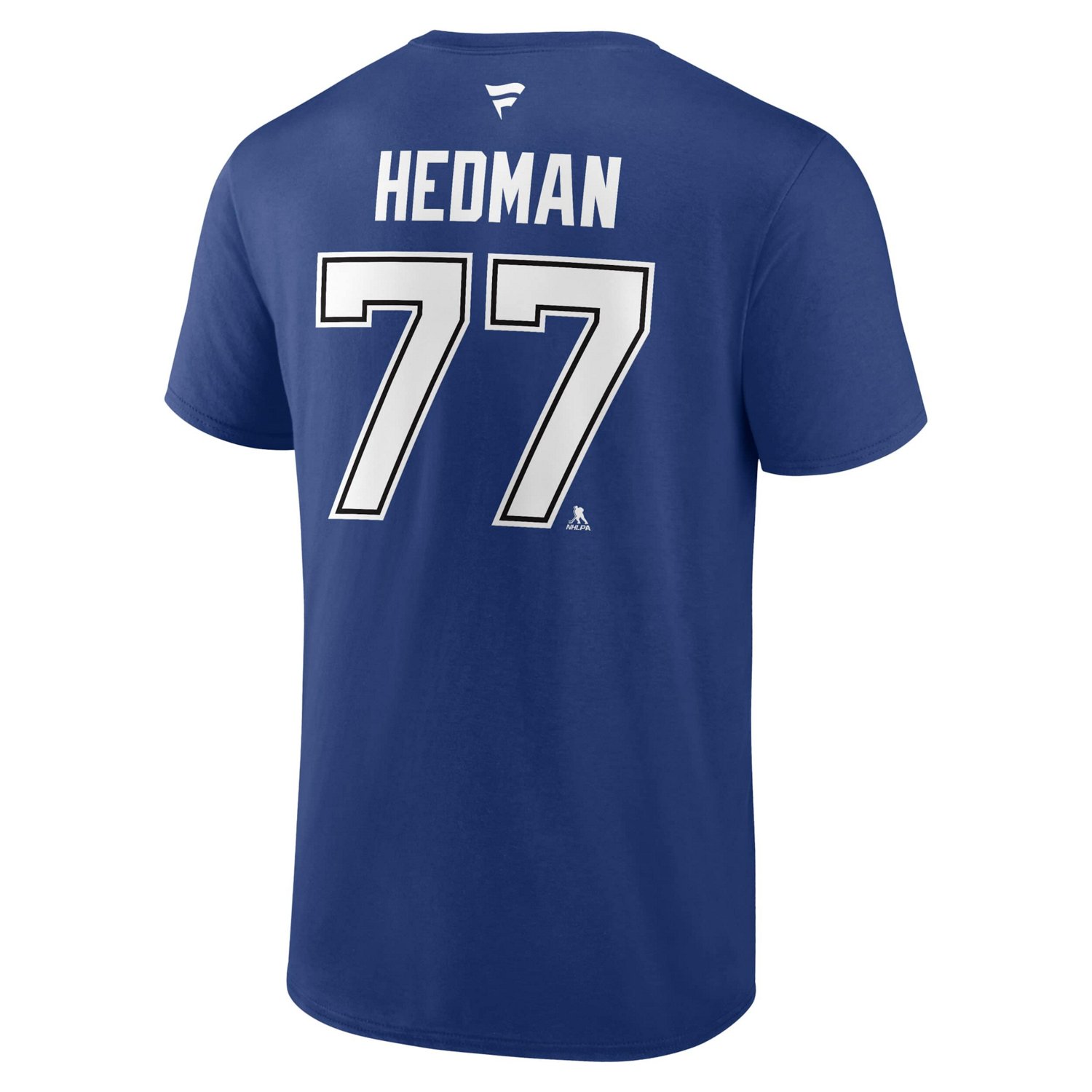 Fanatics Victor Hedman Tampa Bay Lightning Authentic Stack Name  Number T-Shirt - view number 3