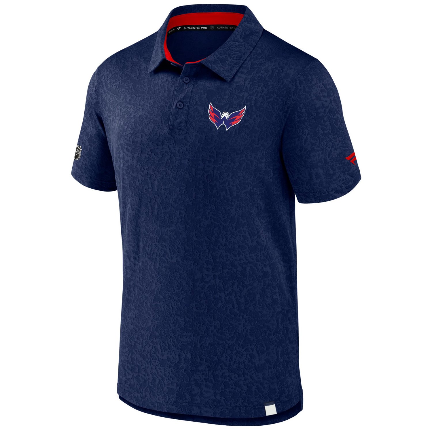 Fanatics Washington Capitals Authentic Pro Jacquard Polo - view number 2