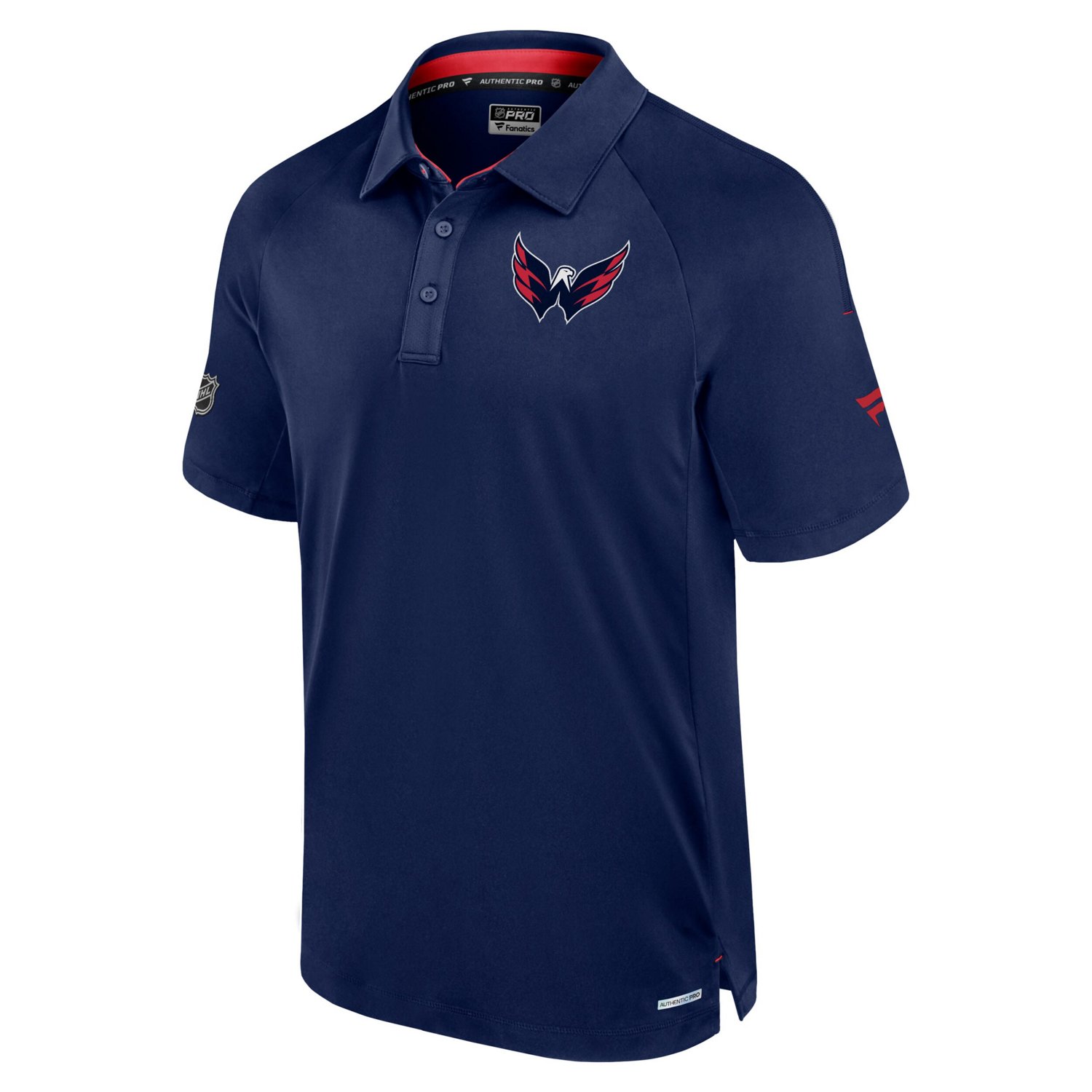 Fanatics Washington Capitals Authentic Pro Rink Raglan Polo - view number 2