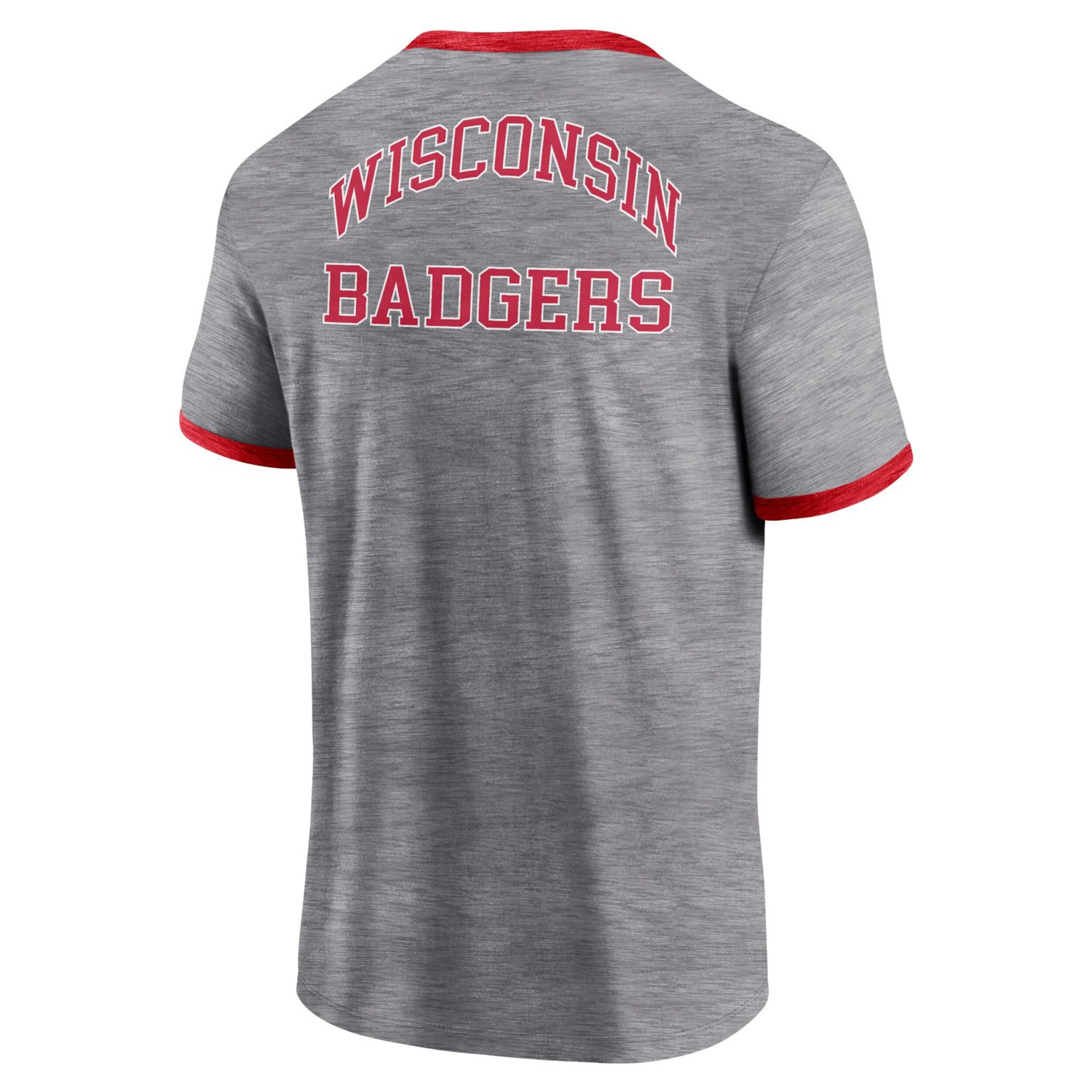 Fanatics Wisconsin Badgers Classic Stack Ringer T-Shirt