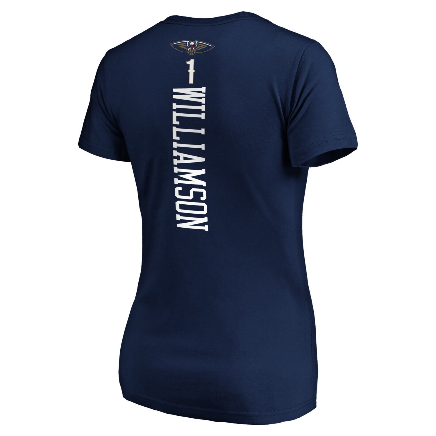 Fanatics Zion Williamson New Orleans Pelicans 2019 NBA Draft Playmaker Name  Number V-Neck T-Shirt - view number 3
