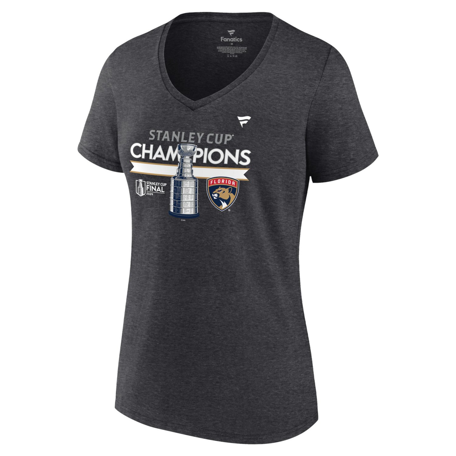 Florida Panthers 2024 Stanley Cup Champions Locker Room V-Neck T-Shirt - view number 2