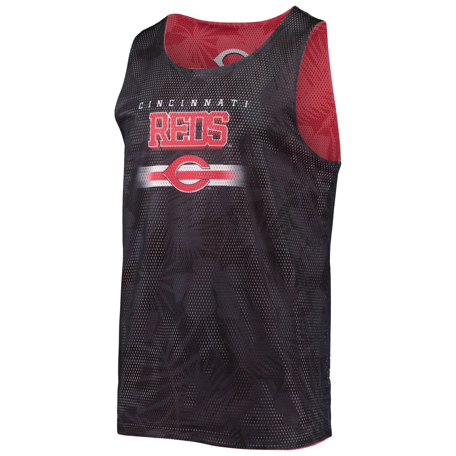 FOCO Cincinnati s Floral Reversible Mesh Tank Top